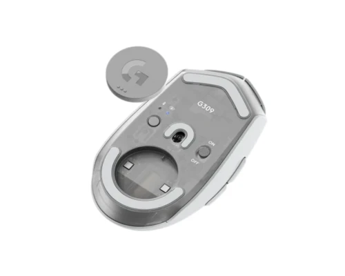 עכבר גיימינג אלחוטי Logitech G309 LIGHTSPEED צבע לבן