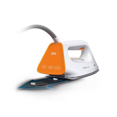 מגהץ ‏אדים 2200 וואט Braun IS1511WH לבן\כתום 