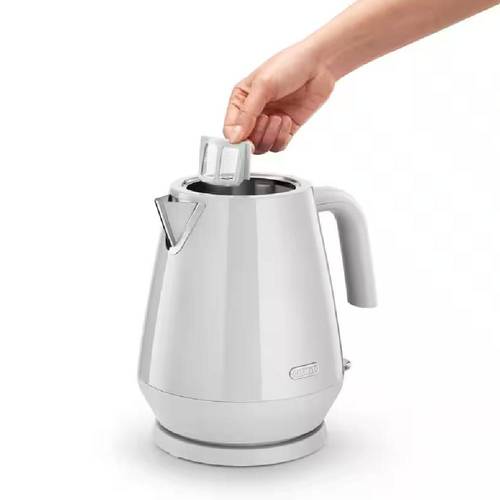 קומקום חשמלי מעוצב Delonghi KBY2001.W לבן