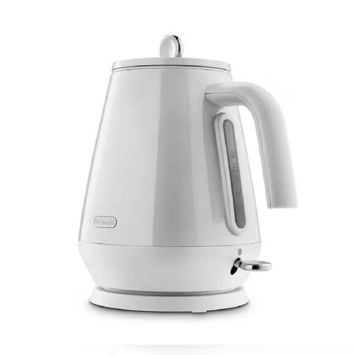 קומקום חשמלי מעוצב Delonghi KBY2001.W לבן