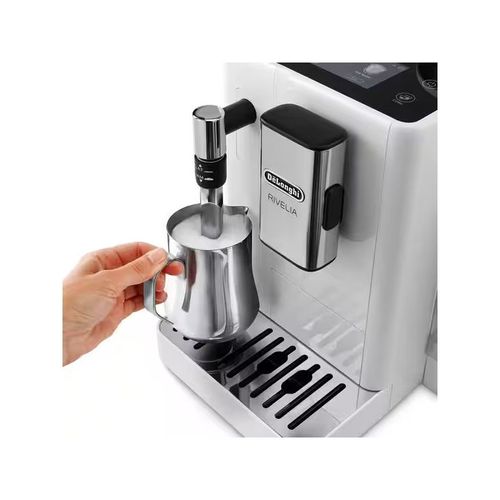 מכונת קפה אספרסו אוטומטית Delonghi EXAM440.55W Rivelia - צבע קרם