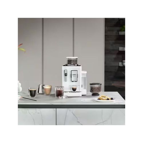 מכונת קפה אספרסו אוטומטית Delonghi EXAM440.55W Rivelia - צבע קרם