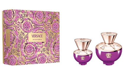 Versace Dylen Purple Gift Set EDP 100ML + 30ML מארז ורסצ