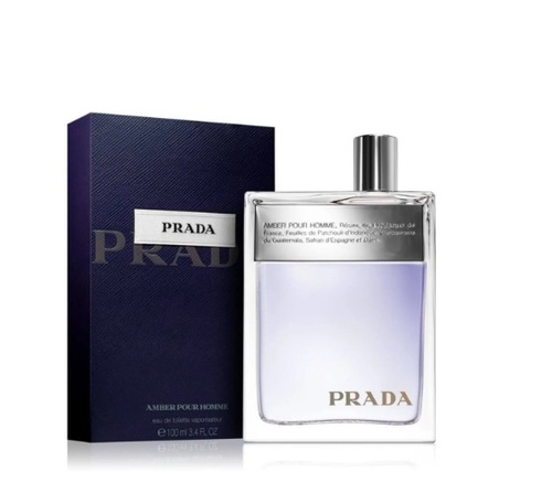 בושם לגבר Prada Amber Pour Homme EDT 100ml