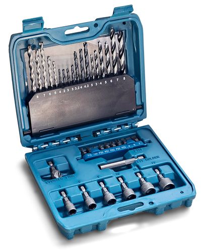 סט מקדחים וביטים 36 חלקים MAKITA