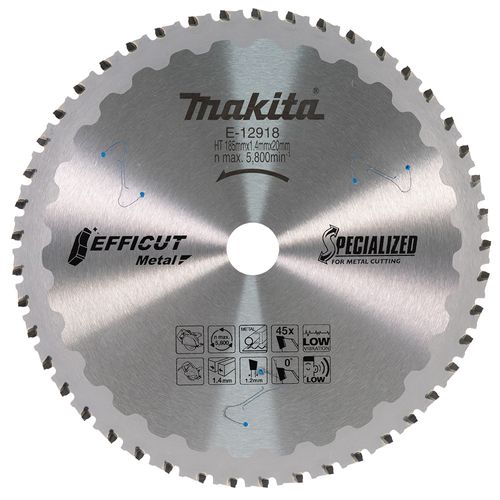 להב TCT למסור EFFICUT 305X63 מתכת MAKITA
