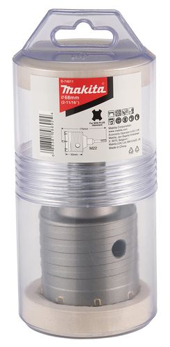 כוס קידוח קומפלט לפטישון SDS PLUS 175X50X68 לבטון MAKITA