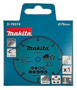 להב TC מגורען 76 מ"מ גבס/פיברגלס/פלסטיק MAKITA
