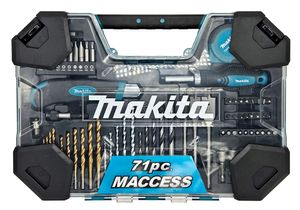 סט מקדחים וביטים HD 71 חלקים MAKITA