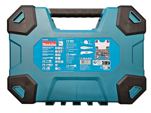 סט מקדחים וביטים HD 71 חלקים MAKITA