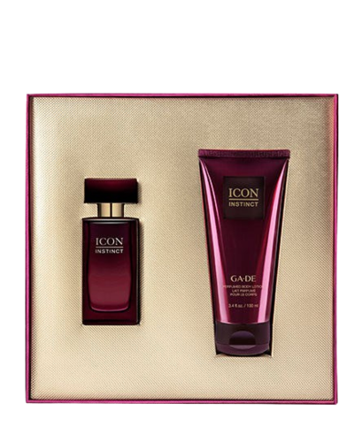 Ga-De Icon Instinct EDP Gift Set 50ML + 100ML Body Lotion מארז ג'ייד אייקון אינסטינקט לאישה