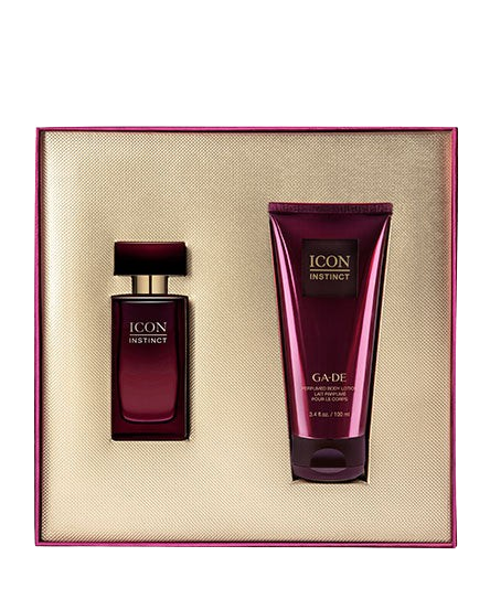 Ga-De Icon Instinct EDP Gift Set 50ML + 100ML Body Lotion מארז ג