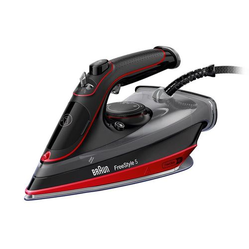 מגהץ אדים בראון FreeStyle 5 Steam Iron SI 5057 Red