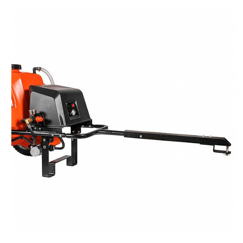 מרסס מריצה נטען - 80 ליטר + גלגלת 50 מטר צינור כולל סוללה 12V
