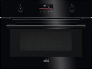 תנור בנוי משולב מיקרוגל AEG KME565060B איי אי ג'י
