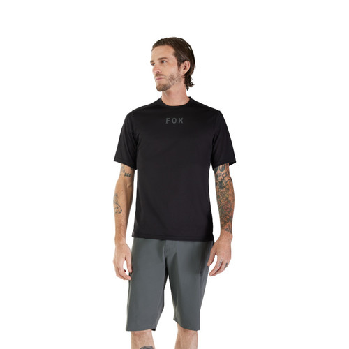 חולצת אופניים שחור - RANGER SS JERSEY WORDMARK V25