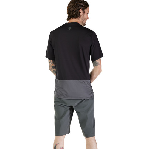חולצת אופניים שחור - RANGER SS JERSEY WORDMARK V25