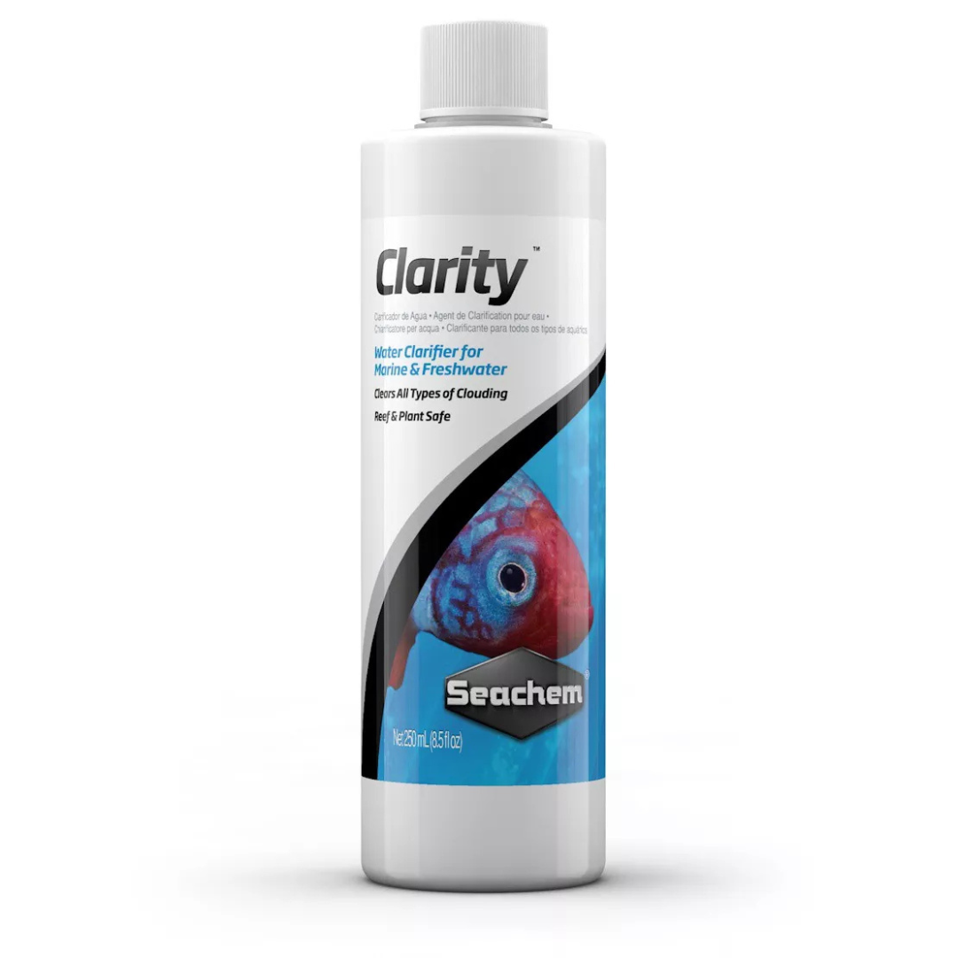Clarity מצליל מים לאקווריום מים מתוקים ומלוחים סיכם 250 מ"ל