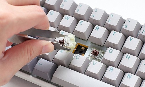 מקלדת מכנית Ducky One 3 Mini Mist