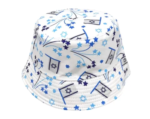 כובע שוליים לילדים - יום העצמאות
