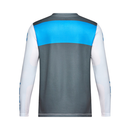 חולצת רכיבה ארוכה לילדים פוקס לבן - FOX YTH RANGER LS JERSEY DIGI IMAGE V25