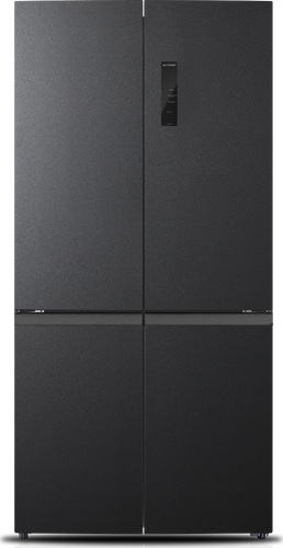 מקרר 4 דלתות 592 ליטר ג'נרל דגם GE780BIX נירוסטה שחורה