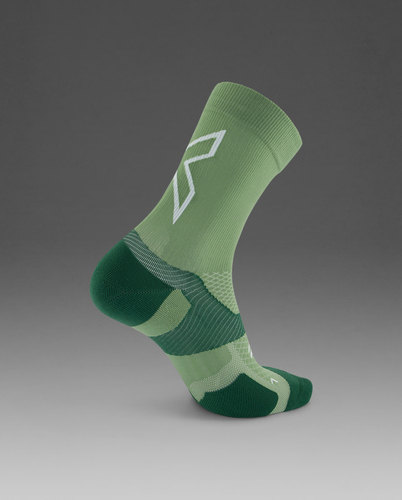 גרבי ריצה Vectr Light Cushion Crew Socks EUC/FGN