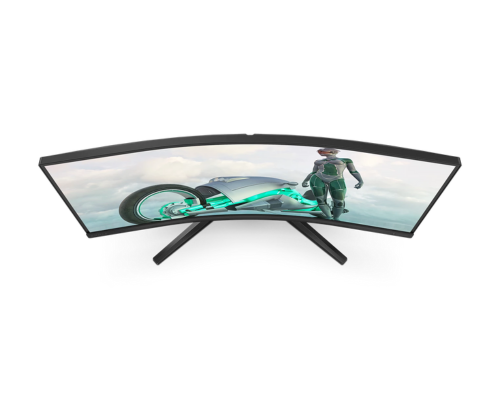 צג גיימינג קעור 34 אינץ' מבית Philips Evnia ברזולוציית WQHD עם תצוגה סוחפת, קצב רענון של 180Hz, זמן תגובה של 0.5ms וטכנולוגיות מתקדמות כמו HDR, SmartContrast ו-LowBlue