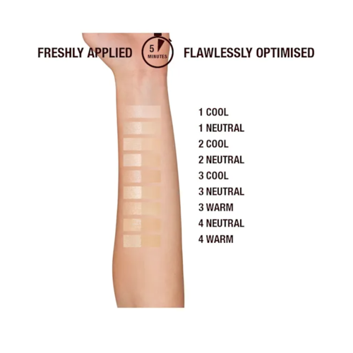מייקאפ נוזלי כיסוי מלא שרלוט טילבורי Charlotte Tilbury AIRBRUSH FLAWLESS FOUNDATION