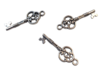 מפתחות קטנים מיניאטורים עם תליונים, 20 יחידות