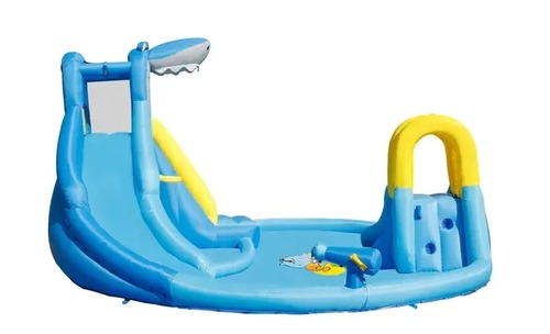 מתקן מים מתנפח כריש פאן זון Happy Hop דגם 9675  