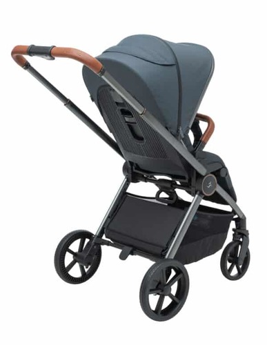 עגלת ספורטליין Cielo Pro 2025 ריפוד גרפיט / ידית חומה / שלד אפור מוברש