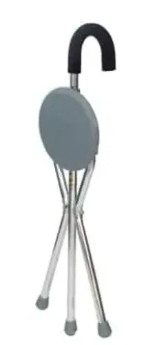 מקל כסא הנהפך לכיסא בעל 3 רגליים