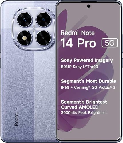 טלפון סלולרי Xiaomi Redmi Note 14 Pro 5G Global 512GB 12GB RAM שיאומי