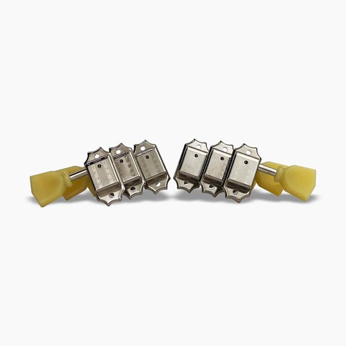 סט מפתחות 3+3 ניקל Allparts TK-7109-001 - True Tune Vintage Style Tuners