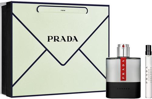 סט פראדה לונה רוסה קרבון א.ד.ט Gift Set Prada Luna Rossa Carbon e.d.t 