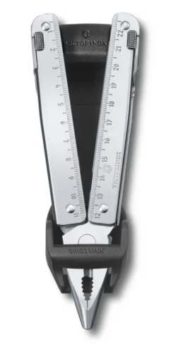 אולר Swiss Tool X כסוף עם תופסן לחגורה