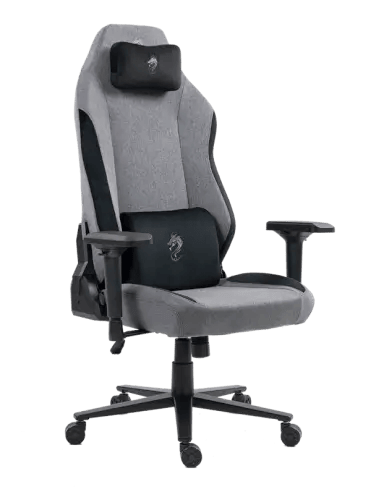 כיסא גיימינג Dragon Alpine צבע אפור שחור