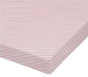 סדין למיטת תינוק/מעבר 100% כותנה טריקו - ורוד פסים