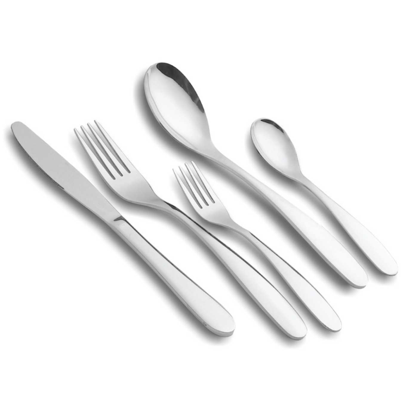 סט סכו"ם 30 יחידות נירוסטה - OLIVIA - Y.C.033832