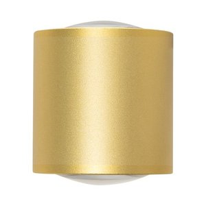  מנורת קיר מוזהבת BILUX UP&DOWN 2X2.5W IP54 אור חם 