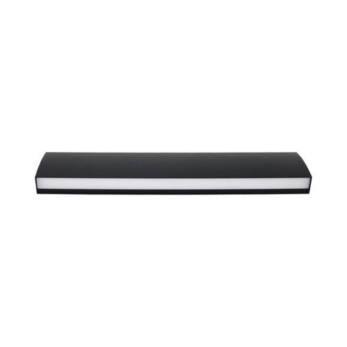  מנורת קיר שחורה CARDO 600 UP&DOWN 2X8W אור חם 