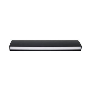  מנורת קיר שחורה CARDO 600 UP&DOWN 2X8W אור חם 