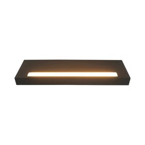  מנורת קיר גוף שחור THINNY S 20W 20CM אור חם 