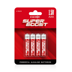 רבעיית סוללות High Performance AAA 1.5V LR03 ENERGY