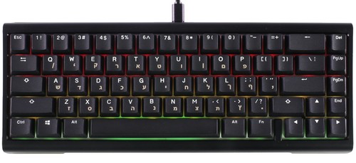 מקלדת מכנית Ducky ProjectD Tinker 65 Cherry Silver Switch