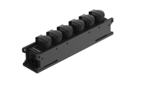 מפצל חשמל Power Strip XO CPPSE6RD-TT (EU) Contrik by Neutrik