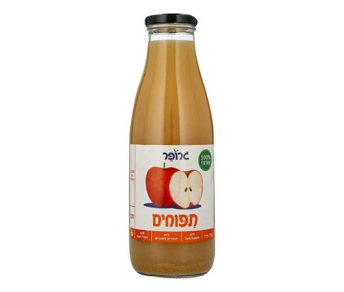 מיץ אורגני תפוח - גרופר 750 מ