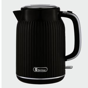 קומקום חשמלי מעוצב Selmor SE-9554 שחור