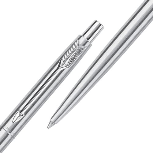 עט כדורי יוקרתי PARKER CLASSIC STAINLES STEEL - כסף מלא